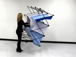 X1 8ft - 3x3 Q Fabric Pop-Up Display - Image 7