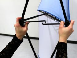 X1 8ft - 3x3 Q Fabric Pop-Up Display - Image 5