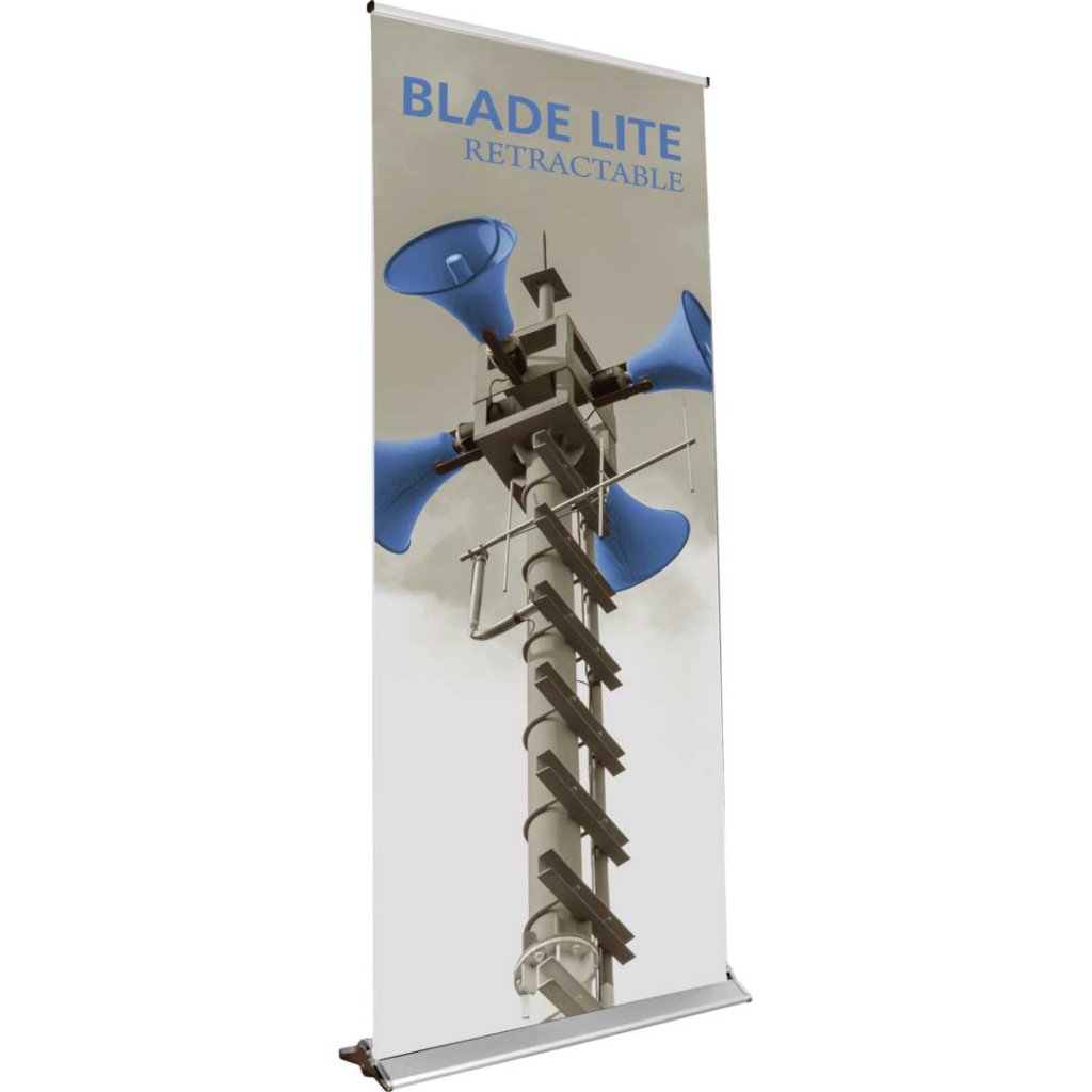 Blade lite retractable banner stands