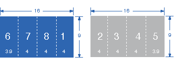9-in x 16-in parallel-fold brochures