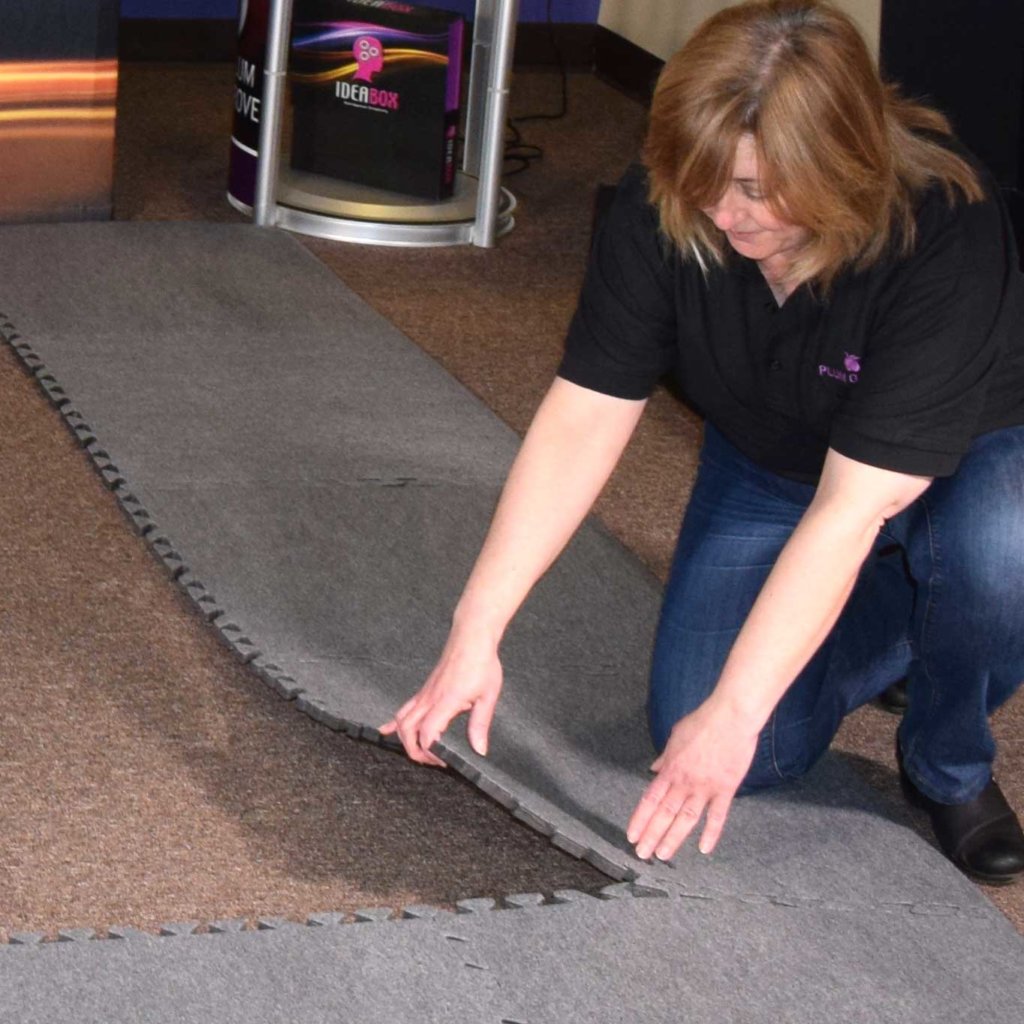 Carpet-in-a-case for Events