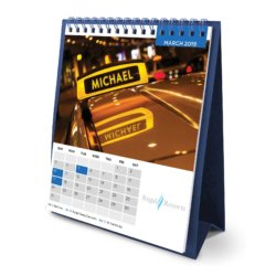 Vertical Desk Calendar