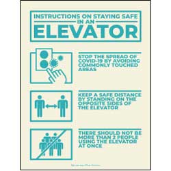 Elevator Safety Sign