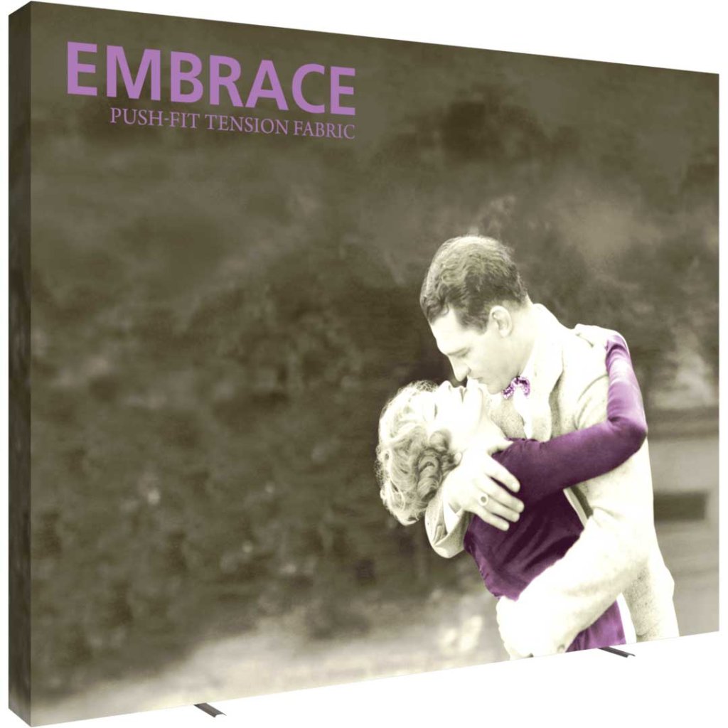 13 foot trade show display orbus embrace