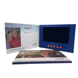 Matte Finish 5-inch Video Greeting Card | Auto-Play Holiday Promotions