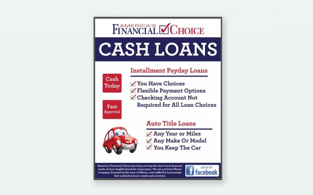 Financial Lender Store Poster