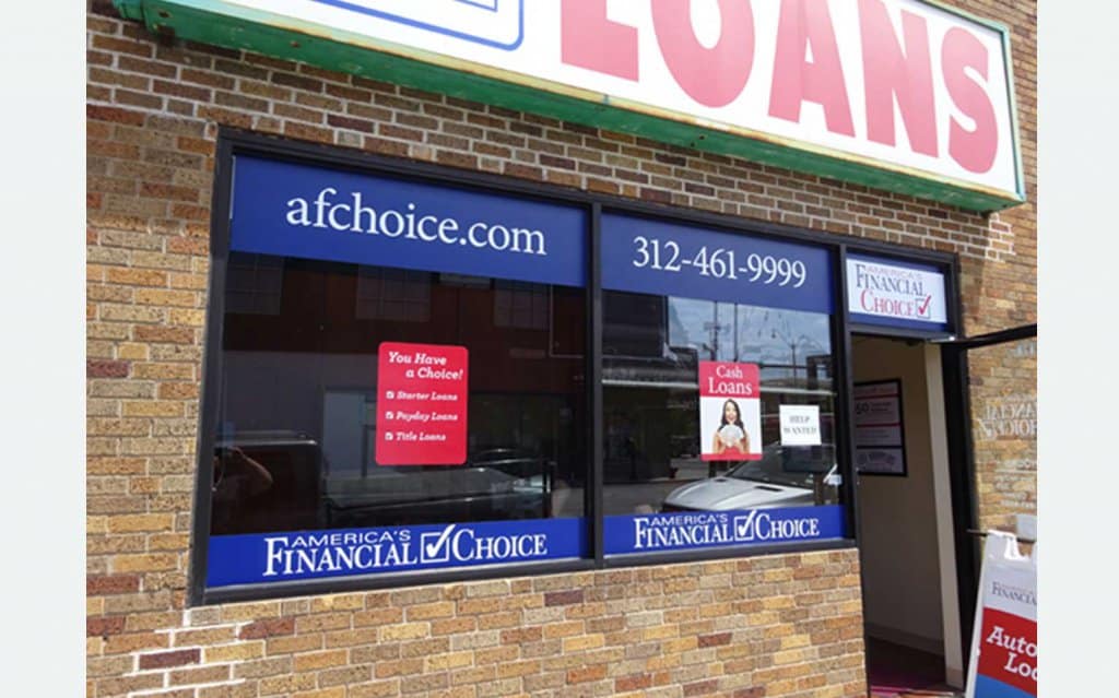 Financial Lender Window