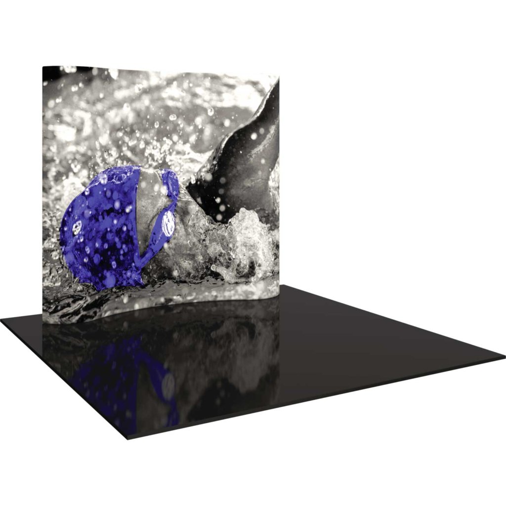 8x7.5-ft Curved Fabric Backwall | Orbus Formulate Essential