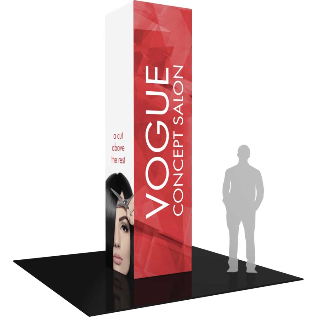 12-ft Cube Tower Sign, 4-sided | Orbus Formulate 01