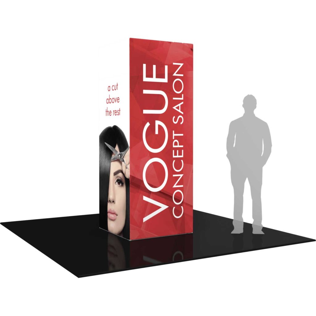 8-ft Tower Cube Sign, 4-sided | Orbus Formulate 03