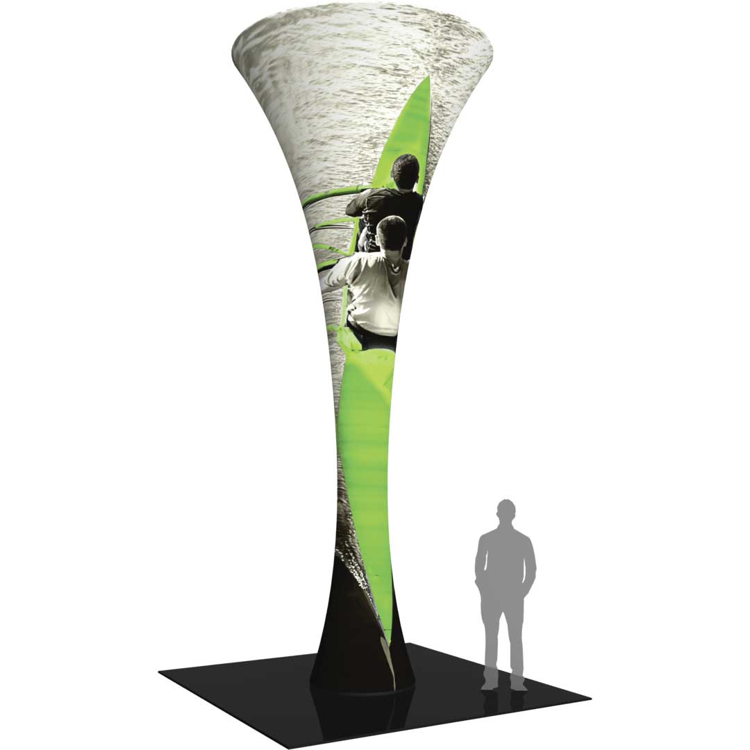 20-ft Trade Show Funnel Tower | Orbus Formulate 01 - Image 1
