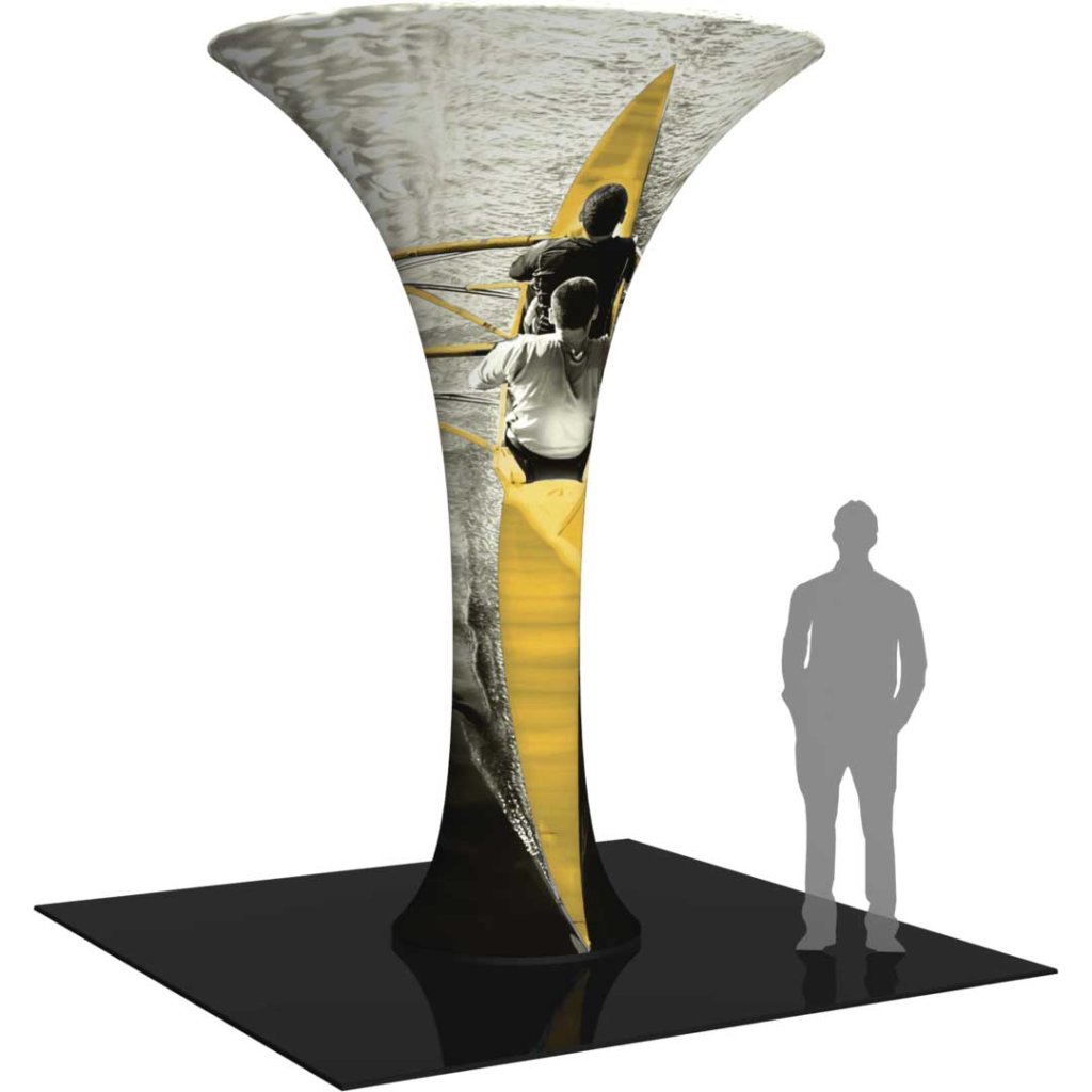 12-ft Trade Show Funnel Tower | Orbus Formulate 03