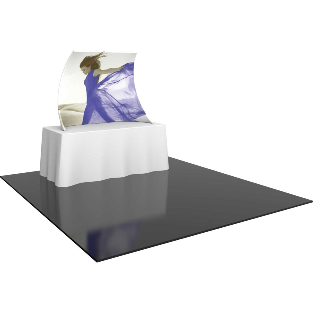 5x4-ft Tabletop Vertical Curve Display | Orbus Formulate Master TT5