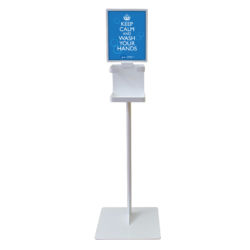 Gallon Jug Dispenser Stand with Sign