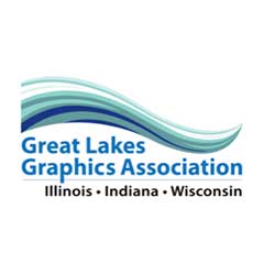 GLGA logo Great Lakes Graphic Association