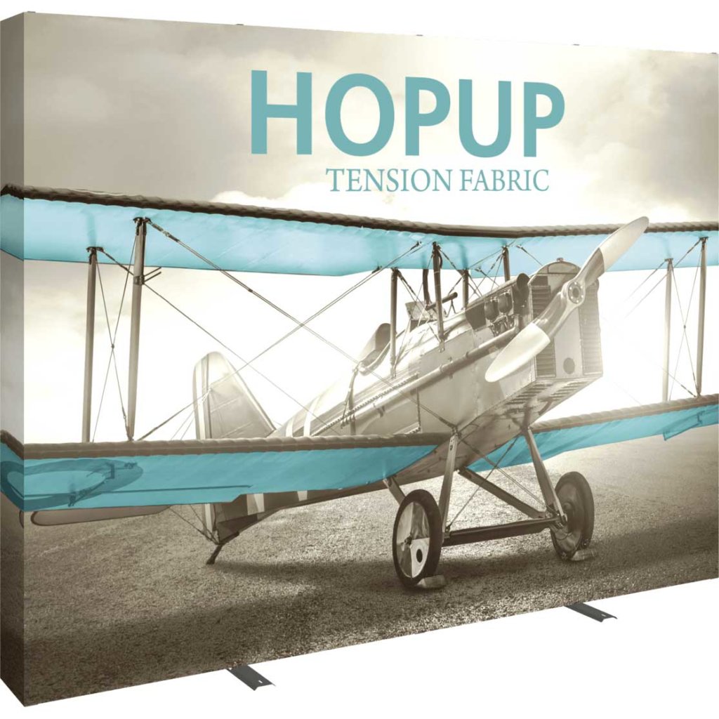 10x7.5-ft Portable Pop Up Display Backwall | Orbus Hopup