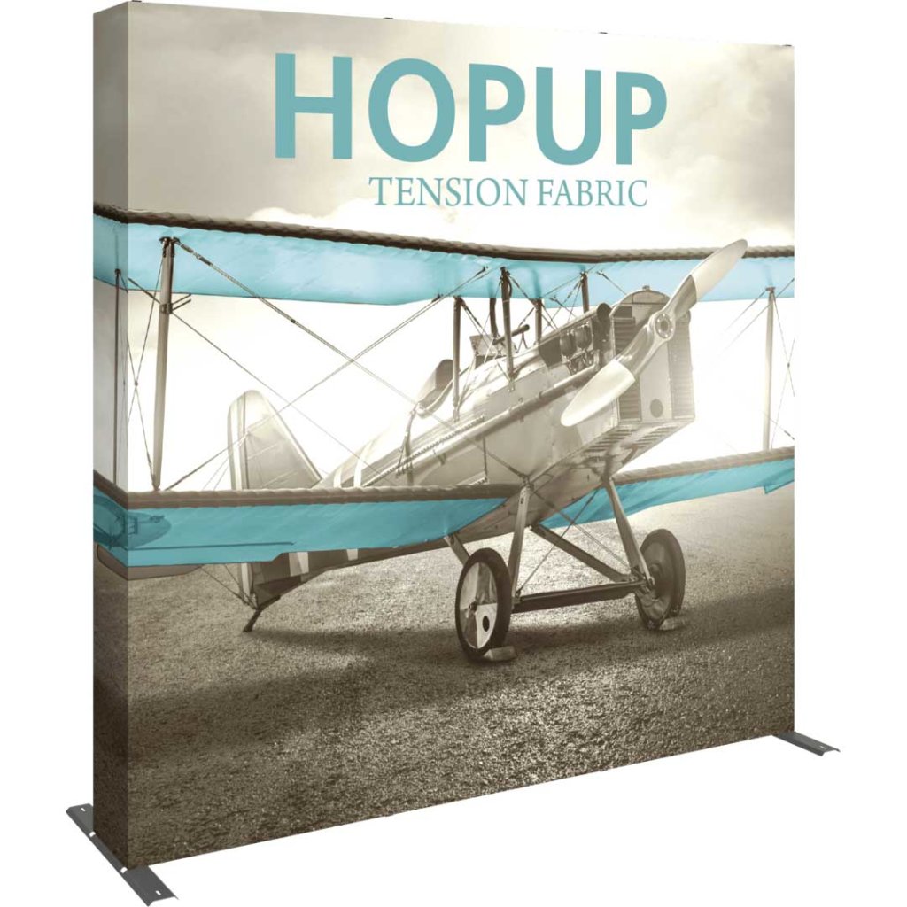 7.5x7.5-ft Portable Pop Up Display Backwall | Orbus Hopup
