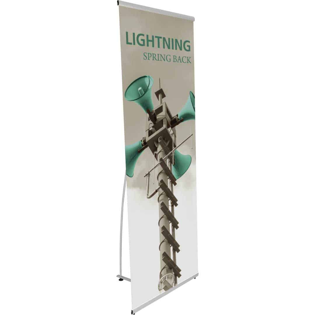 lightning banner stands