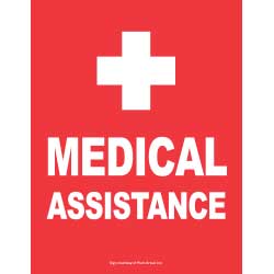 Medical Assistance Sign