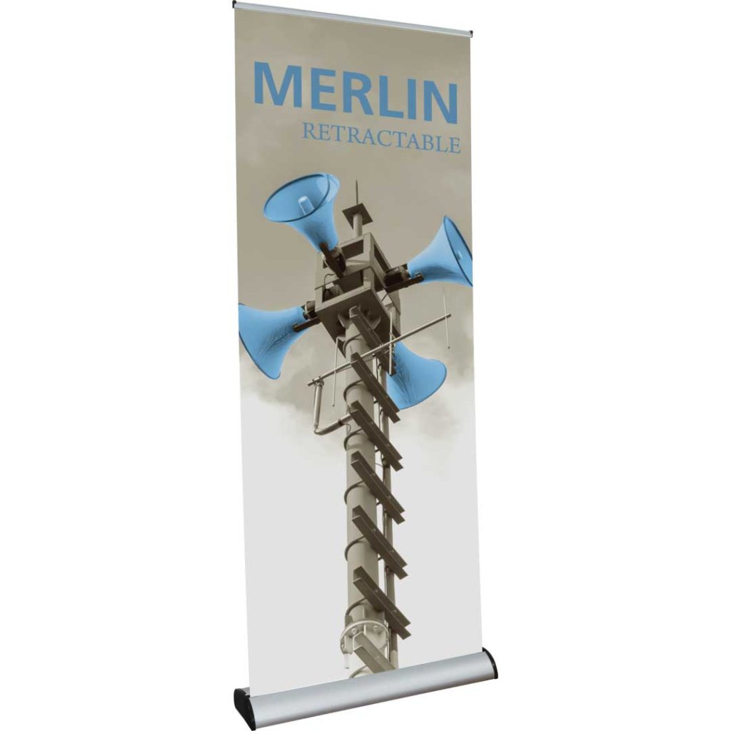 Orbus Merlin Retractable Banner Stands