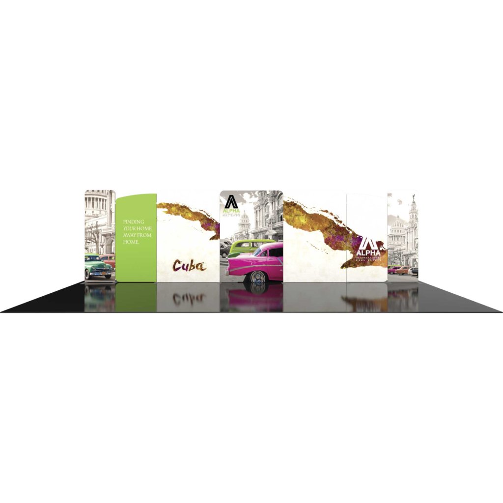 Orbus modulate 30 foot trade show booth 2