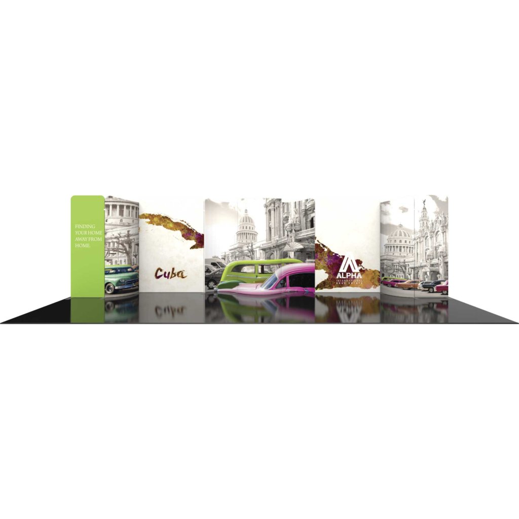 30 foot trade show booth modulate