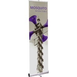 Orbus Mosquito retractable banner stands