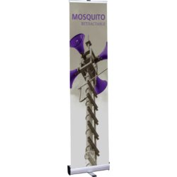 Mosquito banner stands by orbus