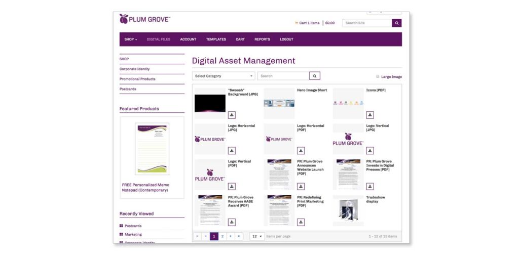 myBrandHub Digital Asset Management