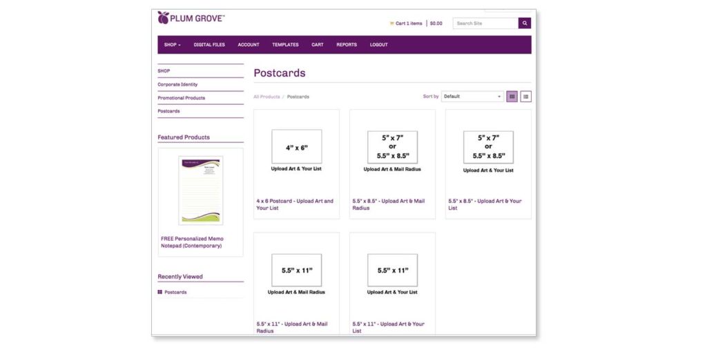 myBrandHub Postcards