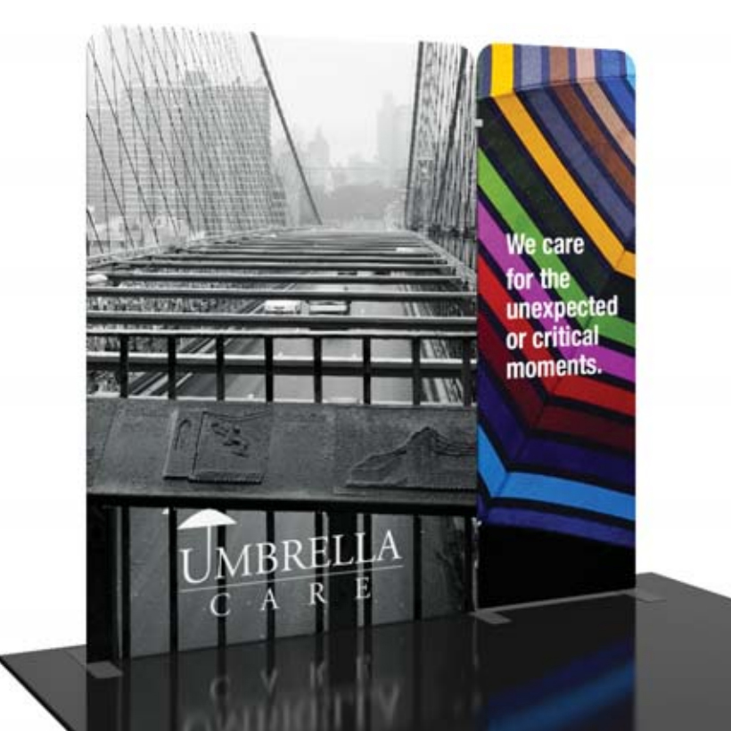 Modulate 8-foot booth design