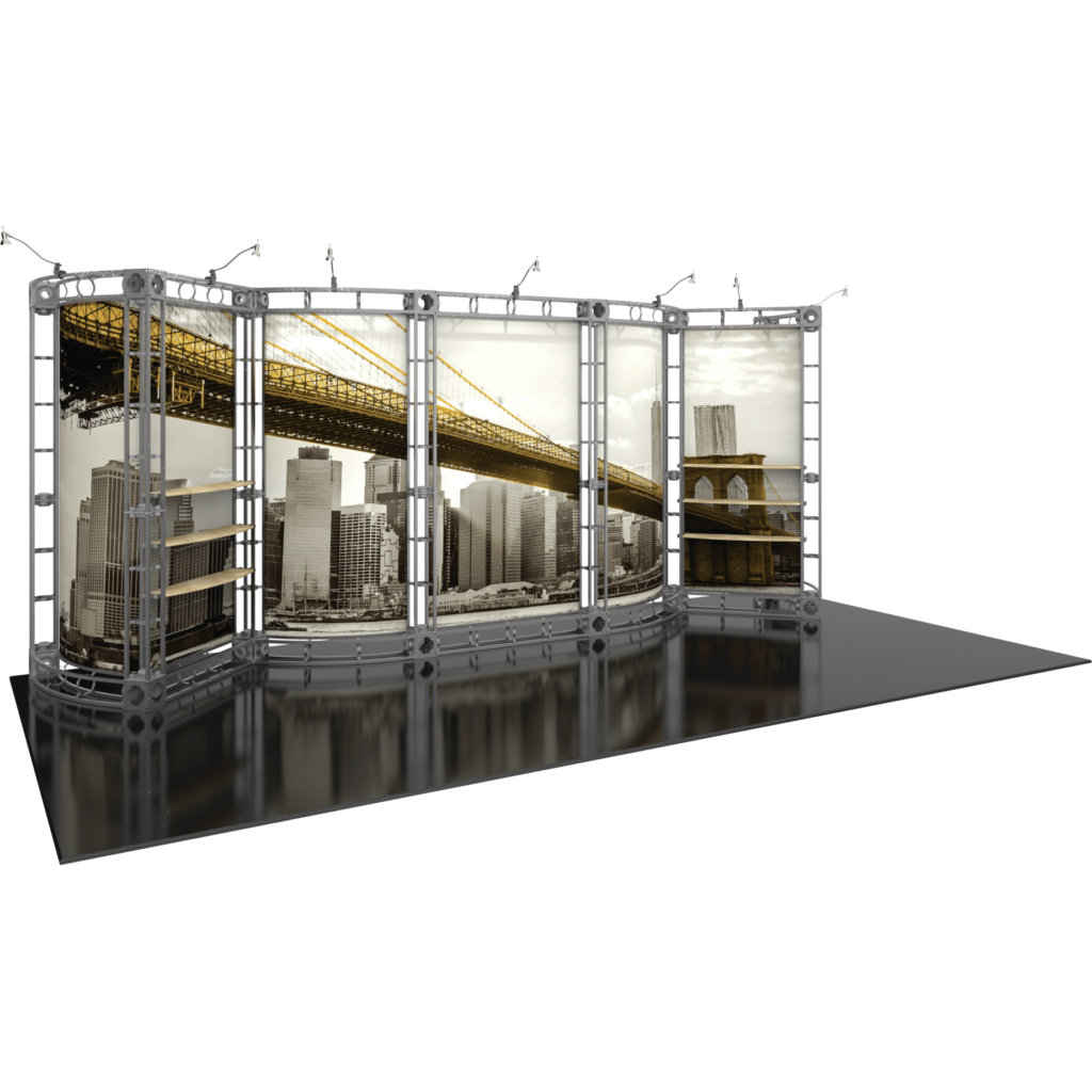 Orbus Omicron 20-foot Trade Show Display