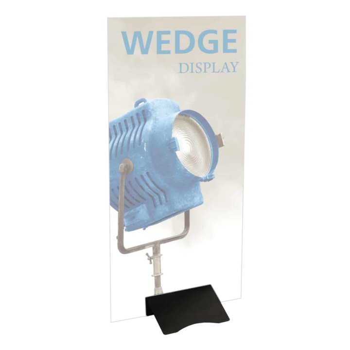 Wedge Outdoor Sign Holder SignPro Plum Grove