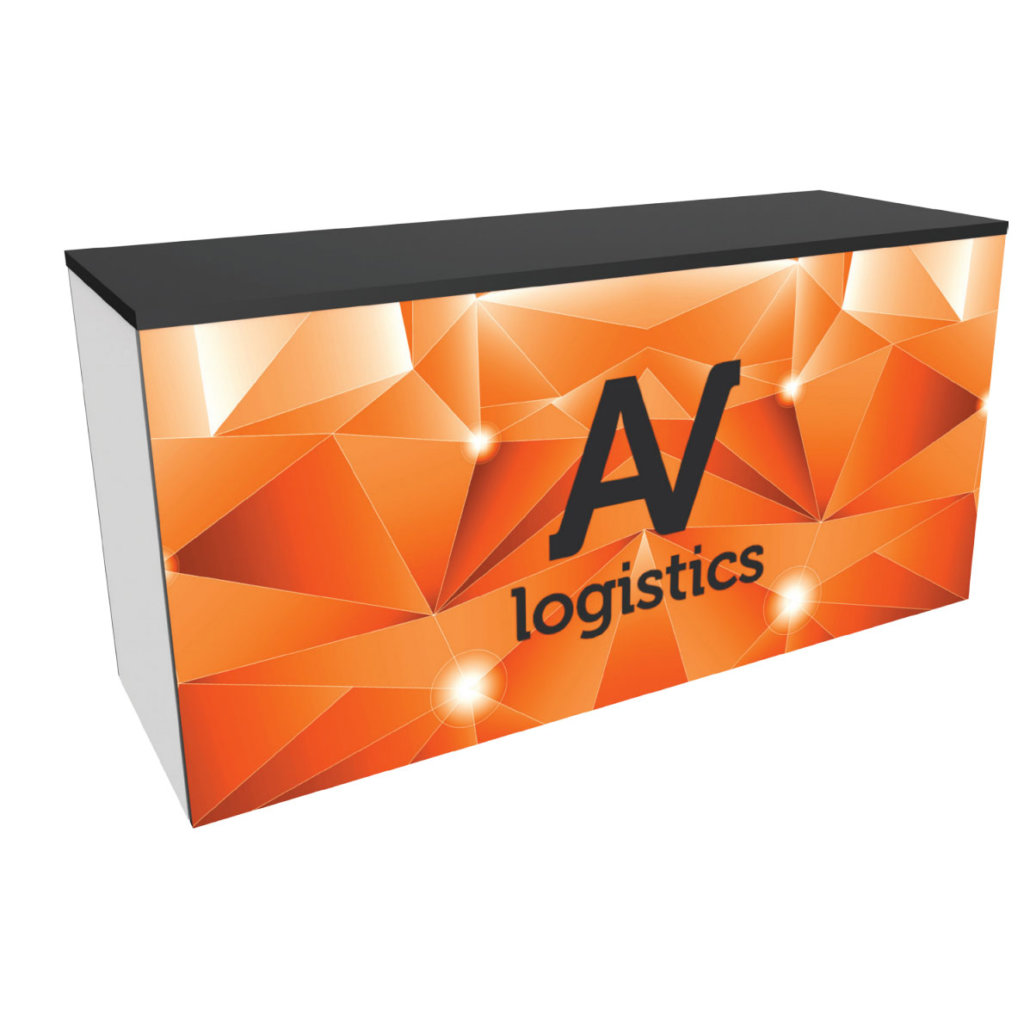 large trade show counter