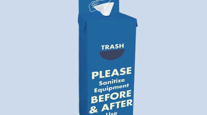 sanitizing station
