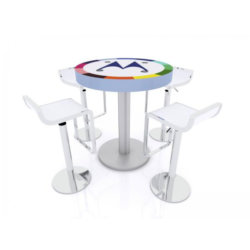 Round Wireless Charging Table