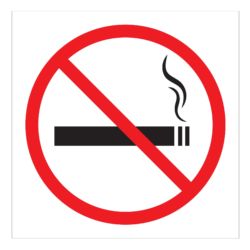 No Smoking Symbol Signs
