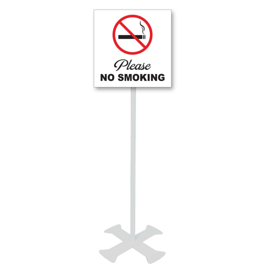 Please No Smoking Signs