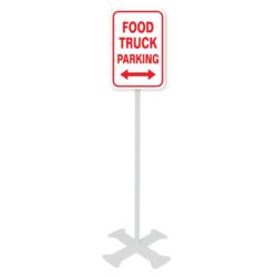 Food Truck Parking Sign