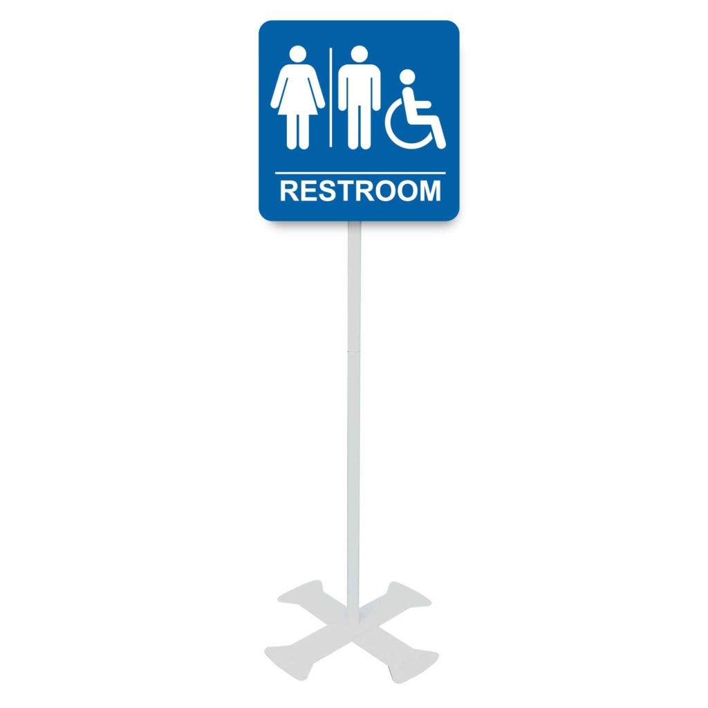 Handicap Bathroom Sign | Accessible Restroom