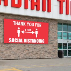 Social Distancing Banners