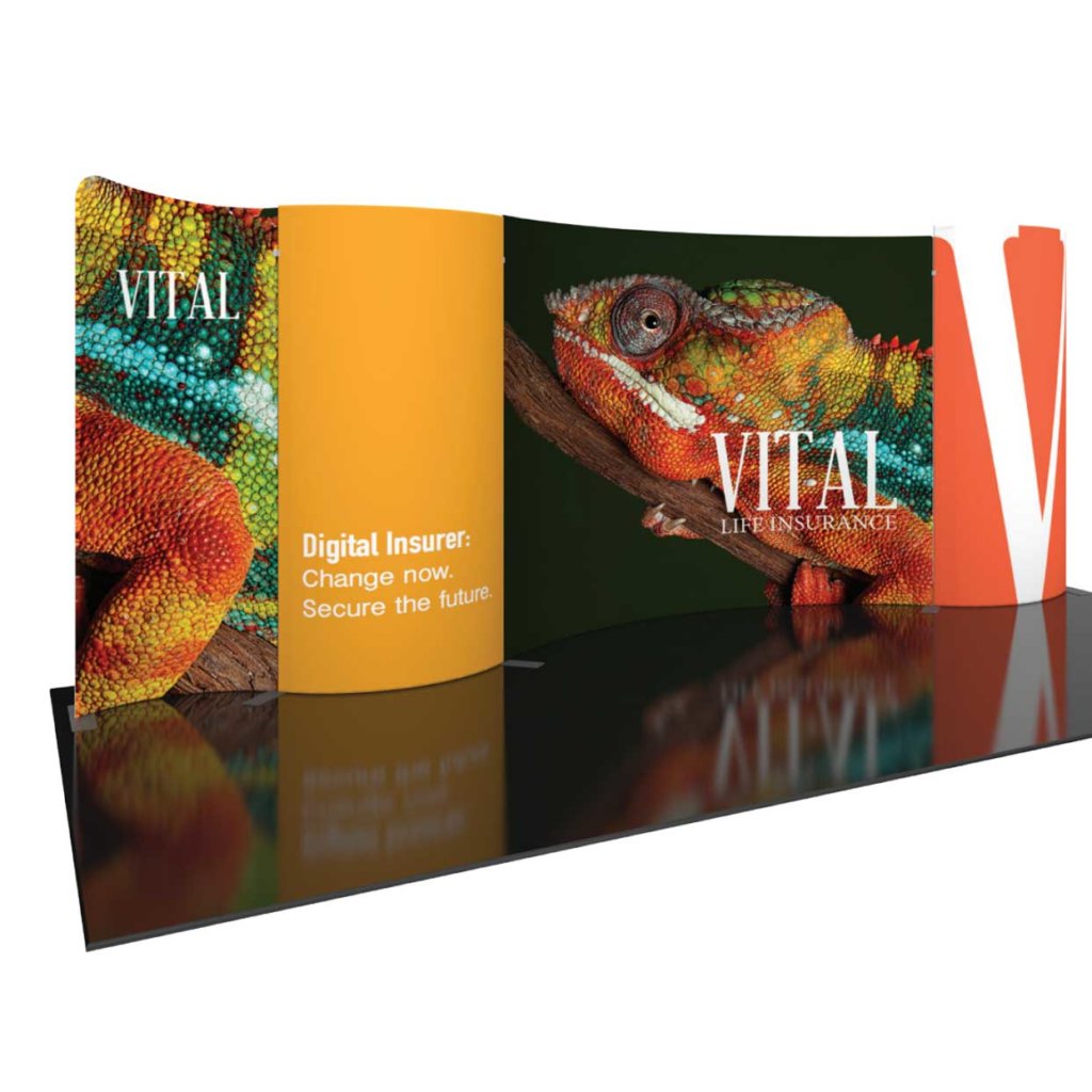 Large Trade show display