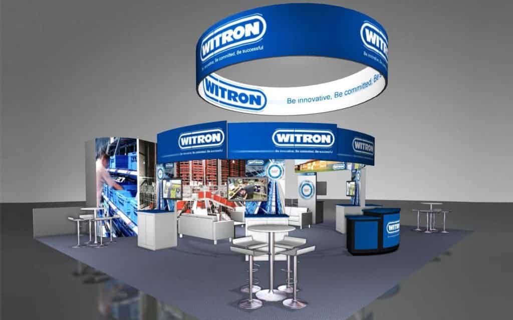 Trade Show Display Rendering