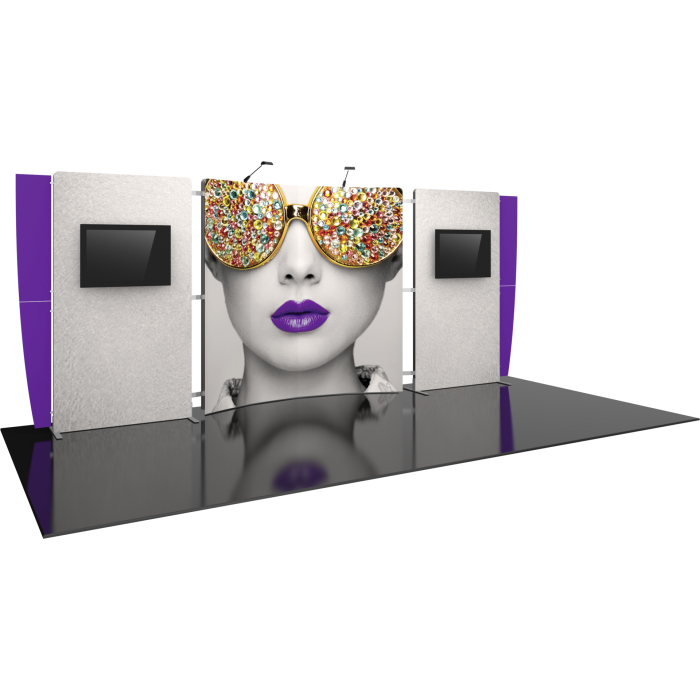 20 foot trade show displays
