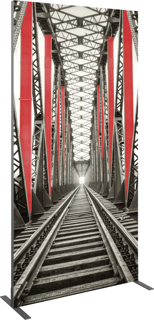 Vector Frame 4x8ft Rectangle 04 Tension Fabric Banner