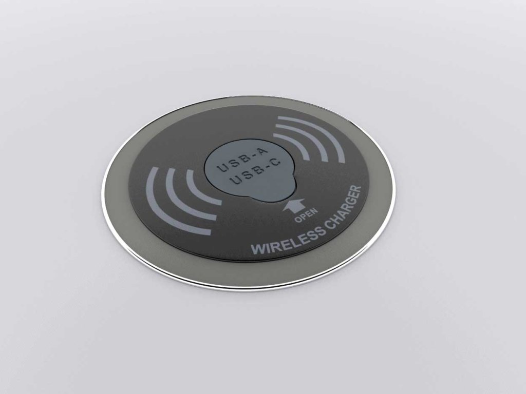 Wireless charging stations