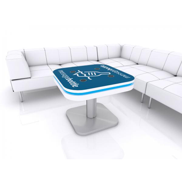 Square Wireless Charging Sofa Table