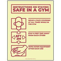 Instructions for Staying Safe In A Gym
