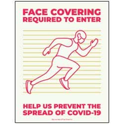 Face Covering Required to Enter (Gym)