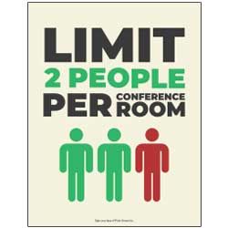Limit Per Conference Room - 2 People
